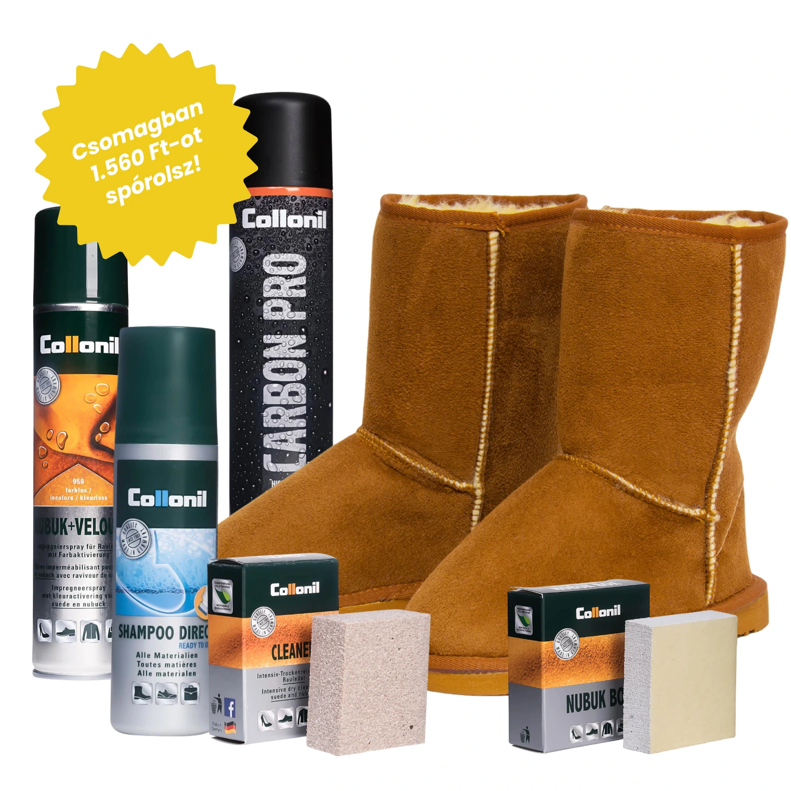 UGG CSOMAG - Színtelen - Teljeskörű tisztítás, ápolás és védelem