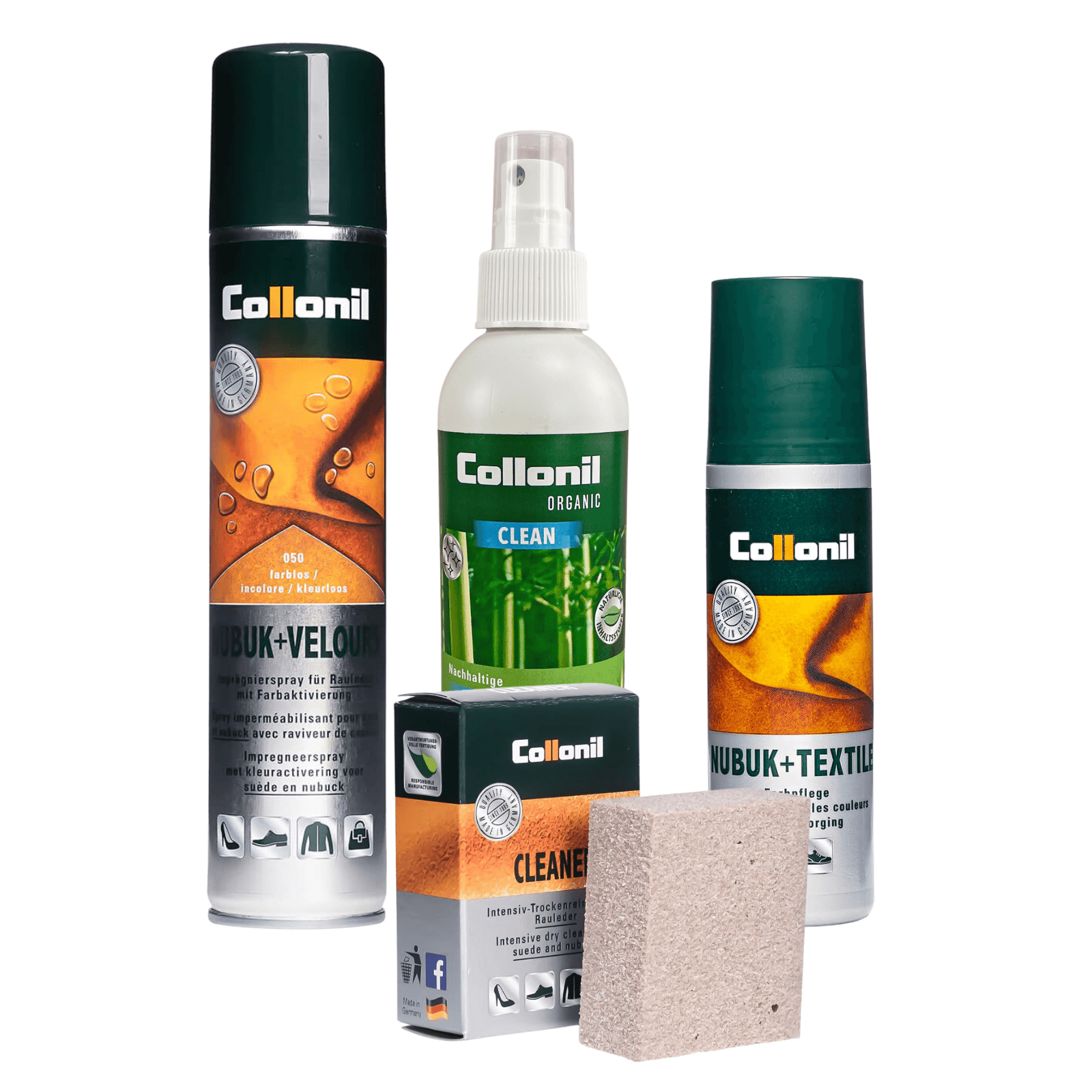 Hasított bőr csomag - Speciális Ápolás Nubukhoz  és Velúrhoz