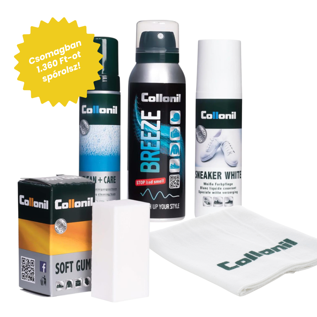 SNEAKER WHITE CSOMAG - A hófehér cipőkért